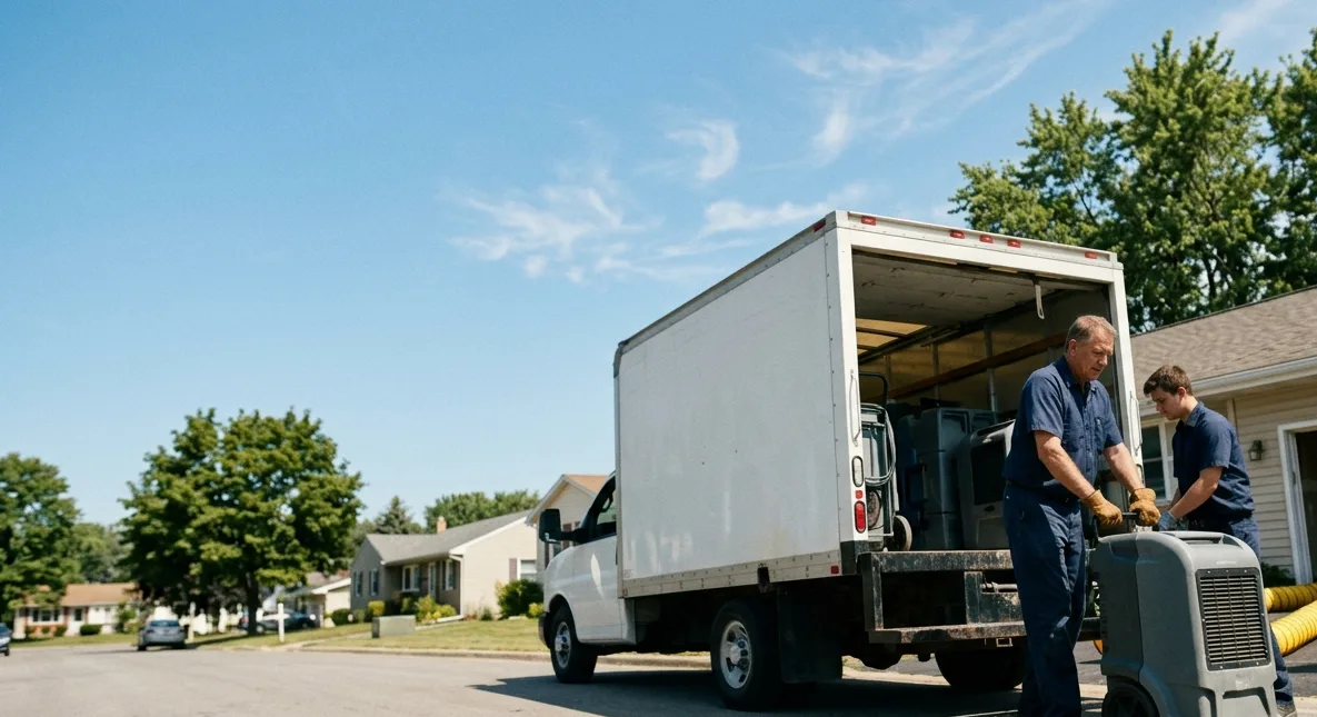Water Damage Cleanup in Kitts Hill, OH near me